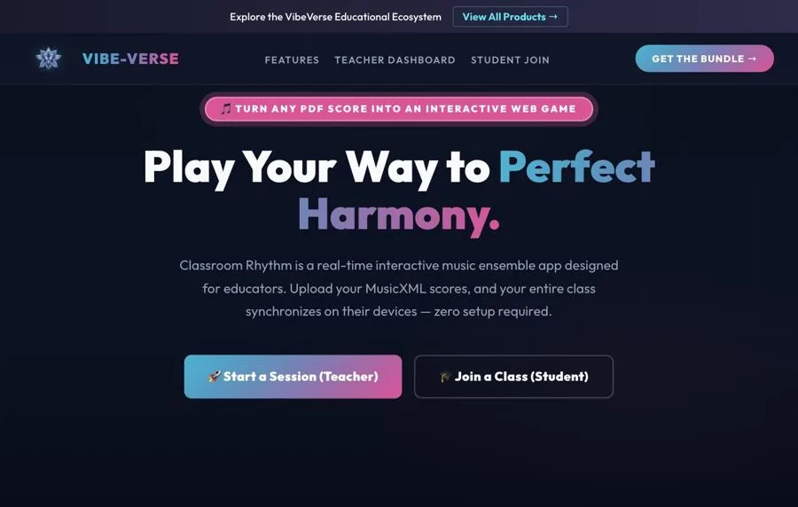 Classroom Rhythm app screenshot